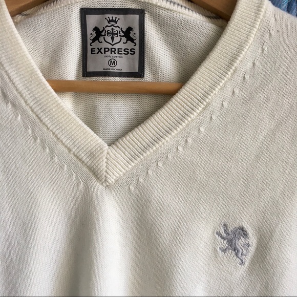 Express Men’s V-Neck Sweater NWOT - Picture 2 of 4